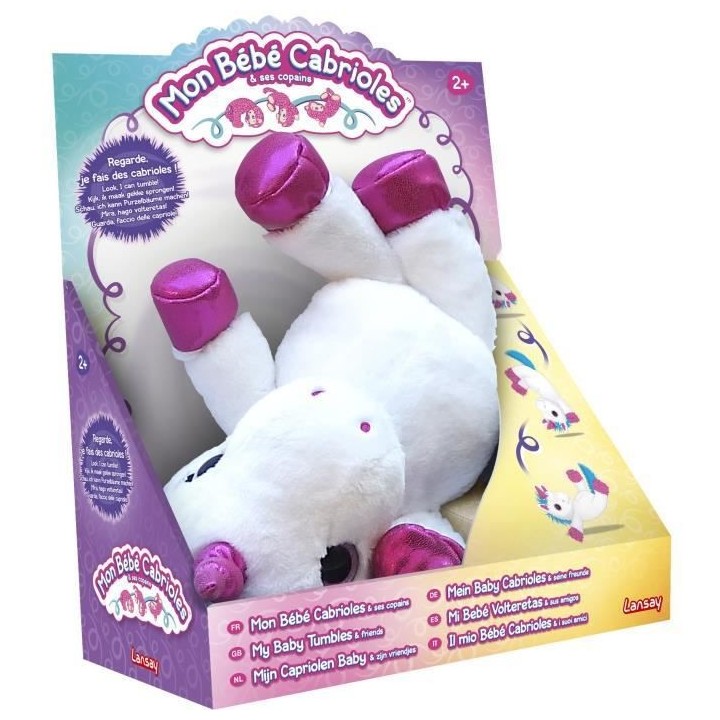Mon Bébé Cabrioles - Lulu La Licorne - Peluche a Fonction - Des 2 an