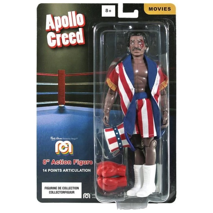 Mego Collector - Rocky - Apollo Creed - Figurines Classiques du Ciném