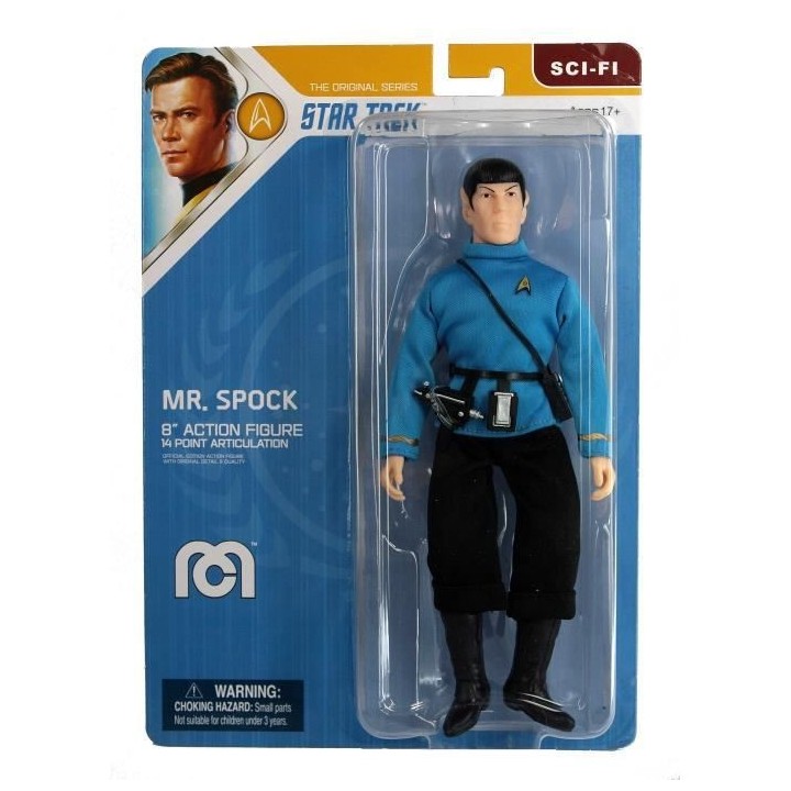 Mego Collector - Star Trek - Mr. Spock - Figurines Science-Fiction - D