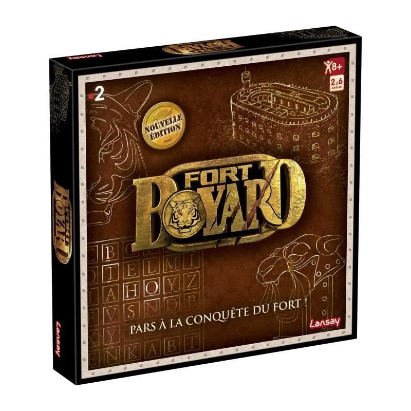 Jeux Lansay - Fort Boyard - Nouvelle Edition - Jeu de société - Des 8 ans