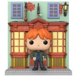 Figurine Funko Pop! Deluxe : Harry Potter Diagon Alley - Quidditch Supplies Store w/Ron