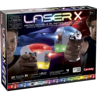 Laser X - Micro Double Blaster Evolution - Jeu de Tir - Laser Game - D