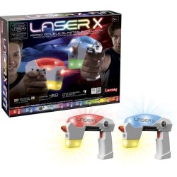 Laser X - Micro Double Blaster Evolution - Jeu de Tir - Laser Game - Des 6 ans