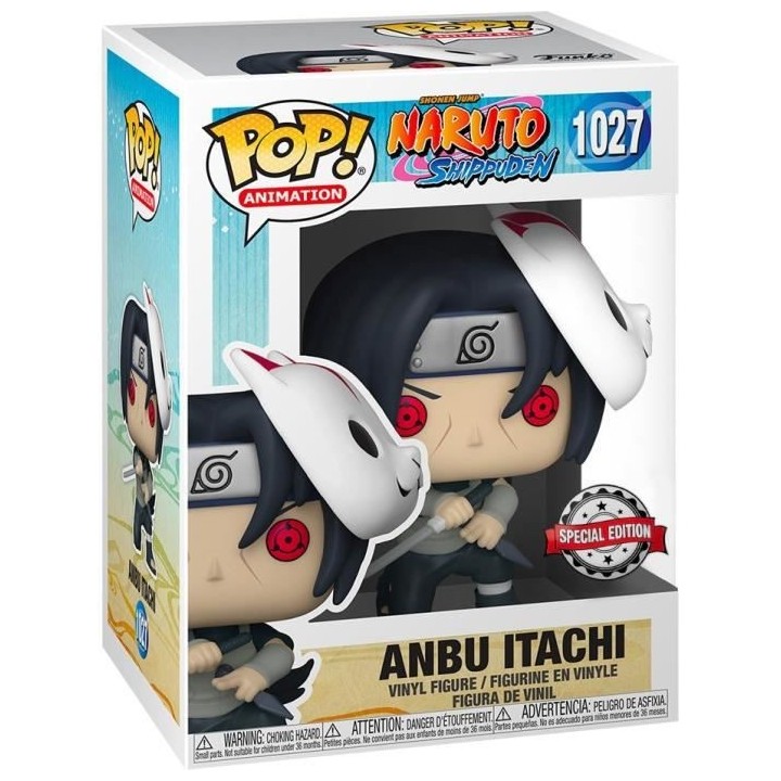 Figurine Funko Pop! Animation : Naruto - Anbu Itachi - Special Edition