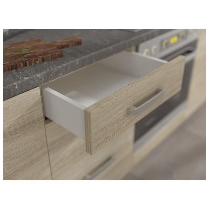 Meuble haut vitré 2 portes basculantes - L 80 x P 31,6 x H 72 - Déco