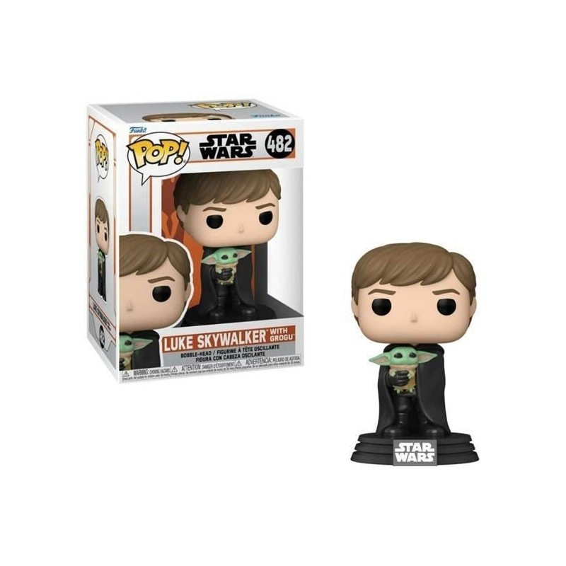 Figurine Funko Pop! Star Wars : Mandalorian - Luke w/Child