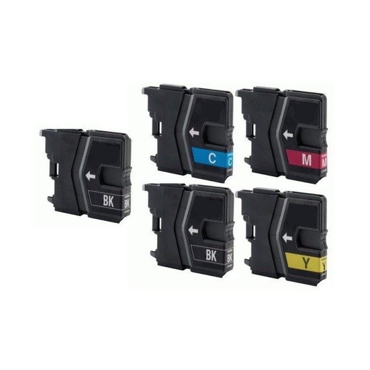 Brother LC985 Cartouches d'encre Multipack Coul...