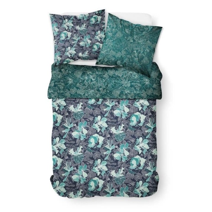 TODAY Parure de couette Crazy DAISY en microfibre 220x240cm