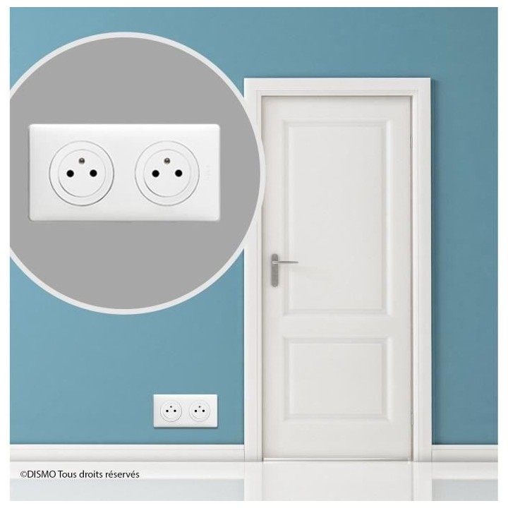 LEGRAND Celiane Double prise de courant avec terre affleurante précab