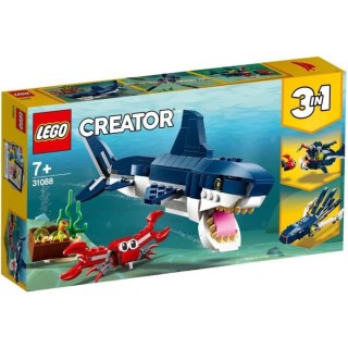LEGO Creator 3-en-1 31088 Les Créatures Sous-Marines, Figurines Anima