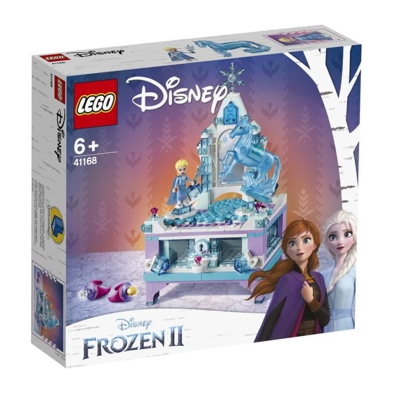 LEGO Disney 41168 La Boîte a Bijoux d'Elsa, Boîte a Bijoux, Miroir, Jouet Reine des Neiges