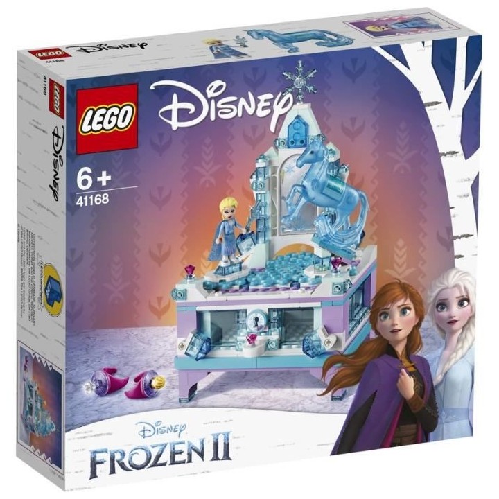 LEGO Disney 41168 La Boîte a Bijoux d'Elsa, Boîte a Bijoux, Miroir,