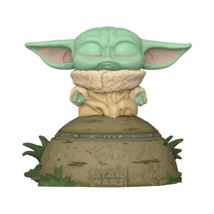 Figurine Funko Pop! Deluxe : Mandalorian - The Child Using the Force(S