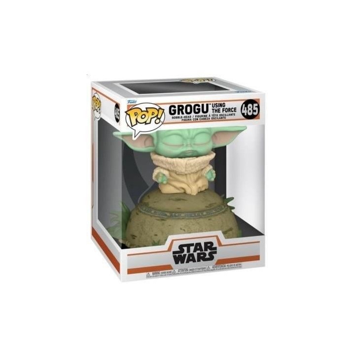 Figurine Funko Pop! Deluxe : Mandalorian - The Child Using the Force(S