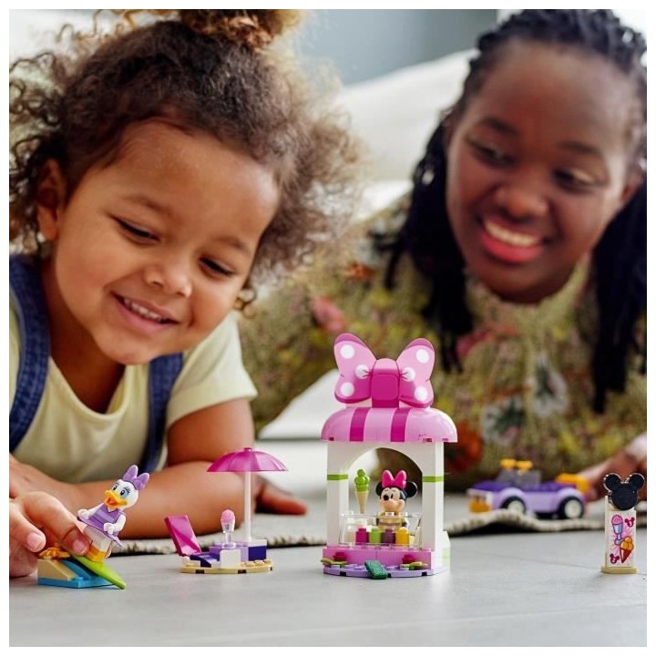 LEGO 4+ 10773 Disney Le magasin de glaces de Minnie Mouse avec Figurin