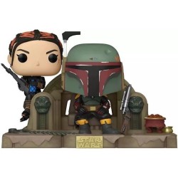 Figurine Funko Pop! Moment : Mandalorian - Boba Fett & Fennec Shand