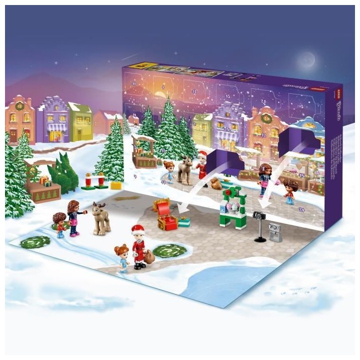 LEGO Friends 41706 Le Calendrier de l'Avent 2022, Jouet et Figurines,