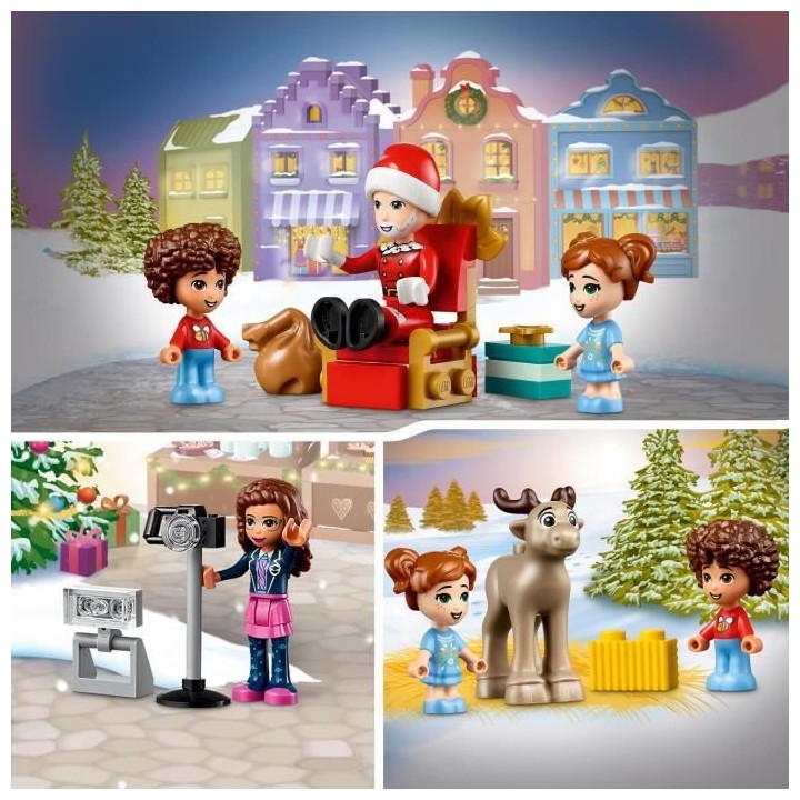 LEGO Friends 41706 Le Calendrier de l'Avent 2022, Jouet et Figurines,