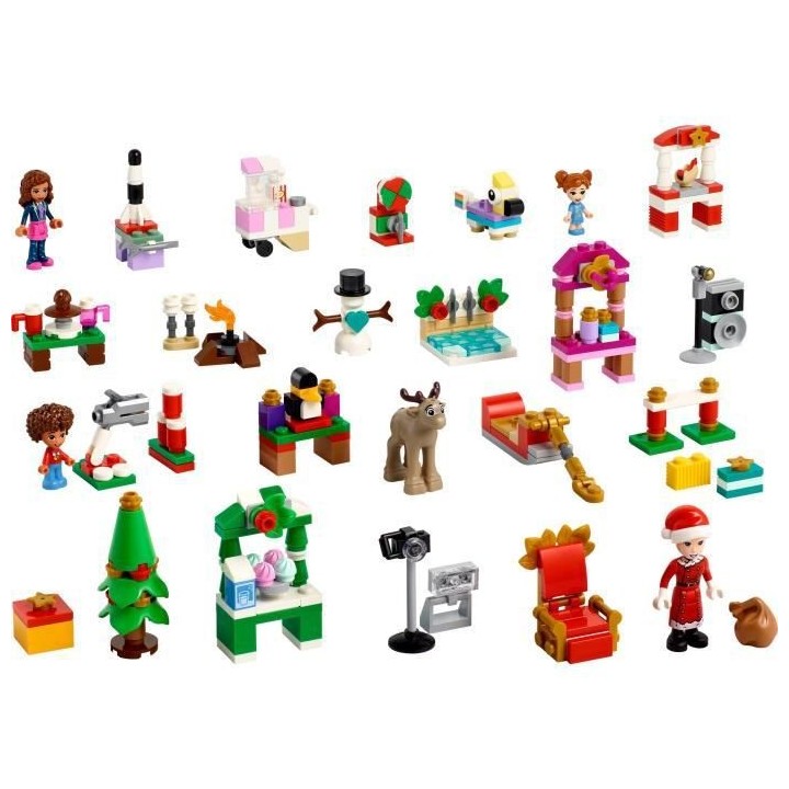 LEGO Friends 41706 Le Calendrier de l'Avent 2022, Jouet et Figurines,