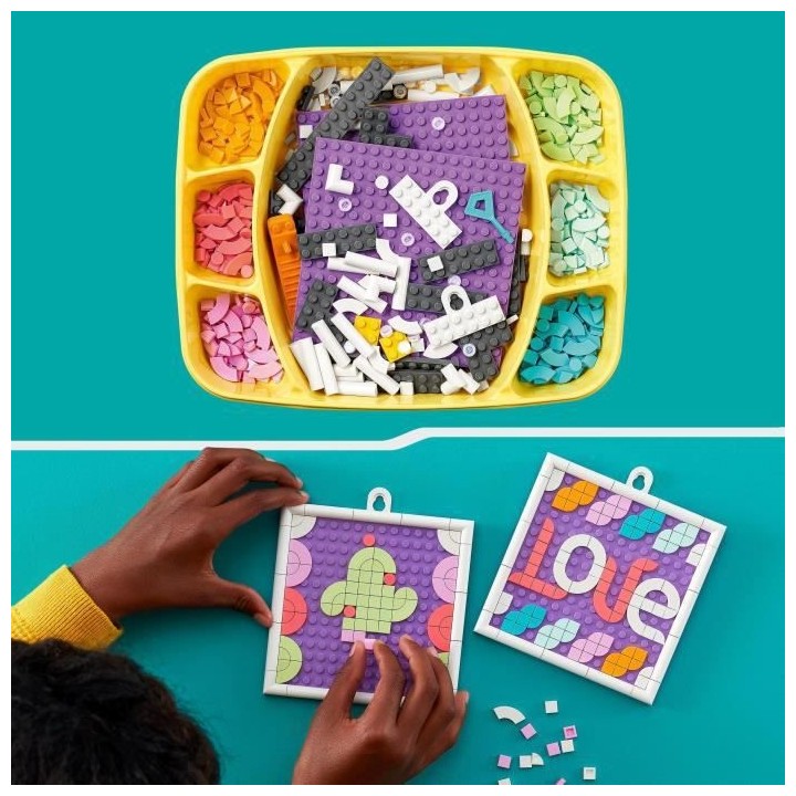 LEGO 41951 DOTS Tableau a Messages, Affiches Personnalisables Pour Por