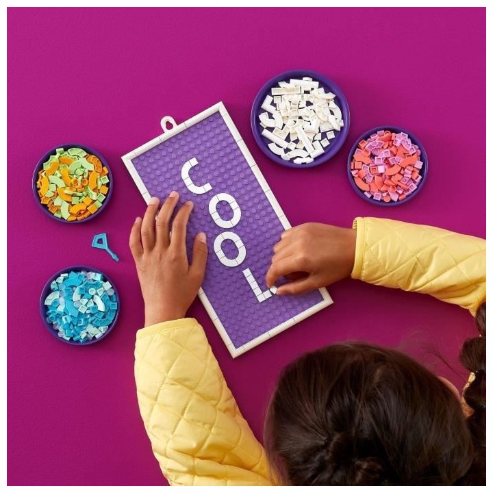 LEGO 41951 DOTS Tableau a Messages, Affiches Personnalisables Pour Por