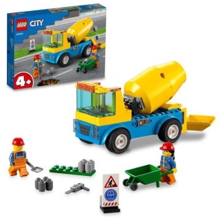 LEGO 60325 City Great Vehicles Le Camion Bétonniere, Jouet Véhicules