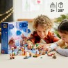 LEGO City 60352 Calendrier de l'Avent 2022, Jouet, Figurine Pere Noël, Cadeau pour Enfants