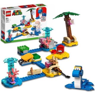 LEGO 71398 Super Mario Ensemble d'Extension Le Bord de Mer de Dorrie,