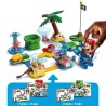 LEGO 71398 Super Mario Ensemble d'Extension Le Bord de Mer de Dorrie, Jouet de Construction avec Crabe pour Enfants +6 Ans