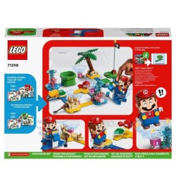 LEGO 71398 Super Mario Ensemble d'Extension Le Bord de Mer de Dorrie, Jouet de Construction avec Crabe pour Enfants +6 Ans