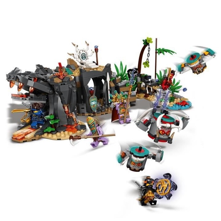 LEGO NINJAGO 71747 Le Village des Gardiens, Jouet de Construction, ave