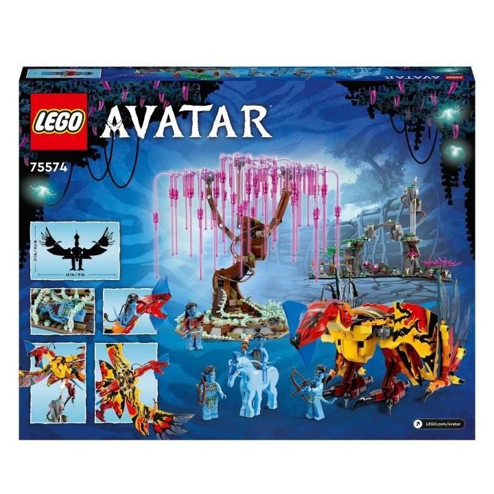 LEGO Avatar 75574 Toruk Makto et l'Arbre des Âmes, Jouet, Minifigurin