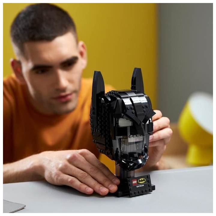 LEGO Batman 76182 Le Masque de Batman, Kit Construction, Casque, Super