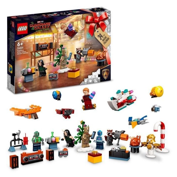 LEGO Marvel 76231 Le Calendrier de l'Avent 2022 Les Gardiens de la Gal