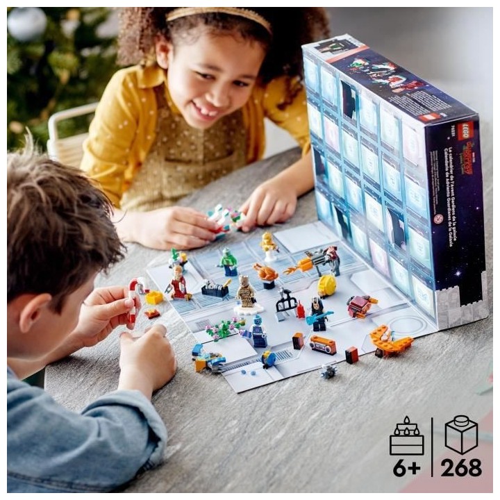 LEGO Marvel 76231 Le Calendrier de l'Avent 2022 Les Gardiens de la Gal