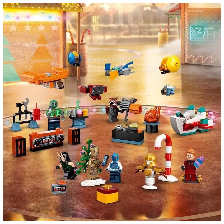LEGO Marvel 76231 Le Calendrier de l'Avent 2022 Les Gardiens de la Gal