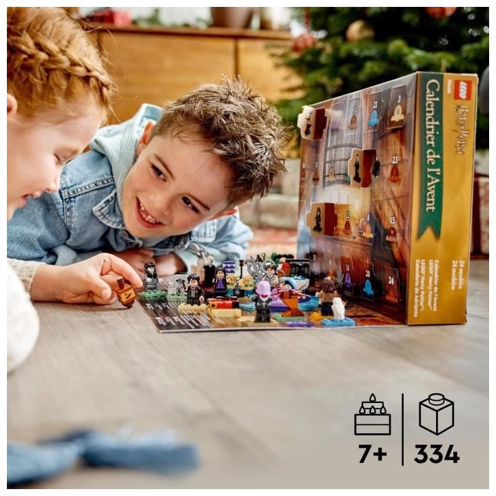LEGO Harry Potter 76404 Le Calendrier de l'Avent 2022, 24 Mini-Jouets,