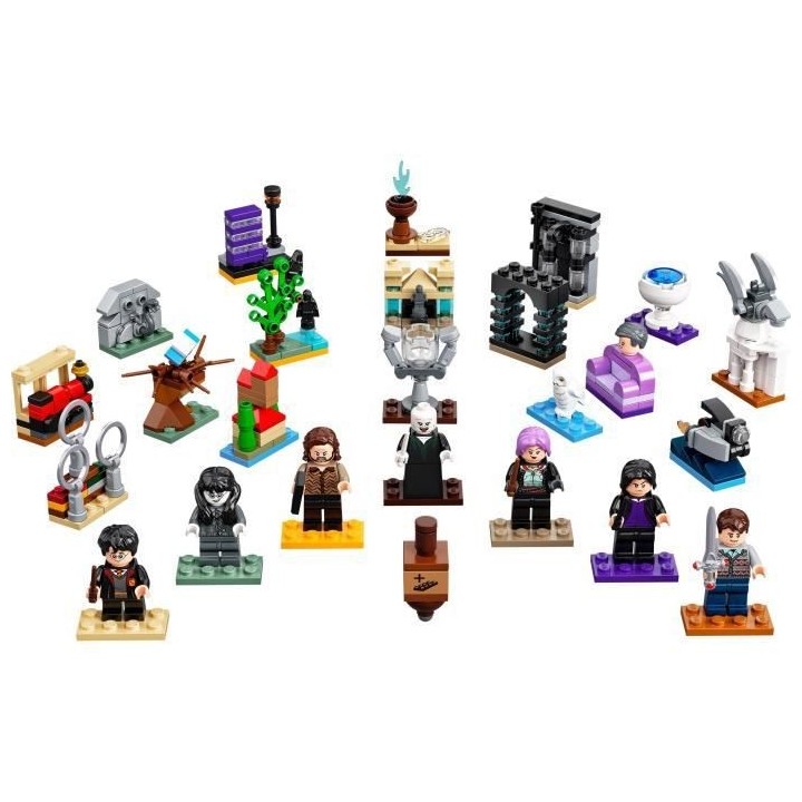 LEGO Harry Potter 76404 Le Calendrier de l'Avent 2022, 24 Mini-Jouets,