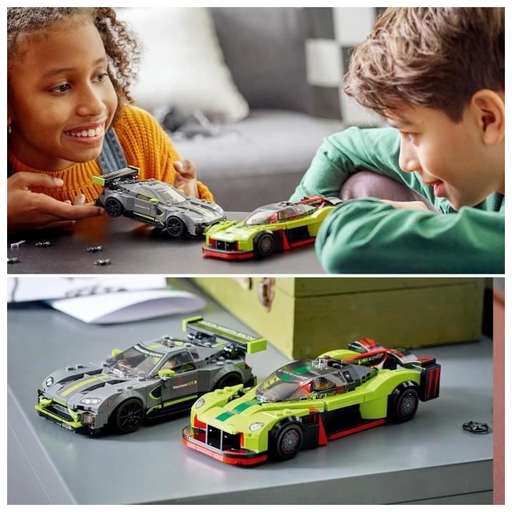 LEGO 76910 Speed Champions Aston Martin Valkyrie AMR Pro & Vantage GT3