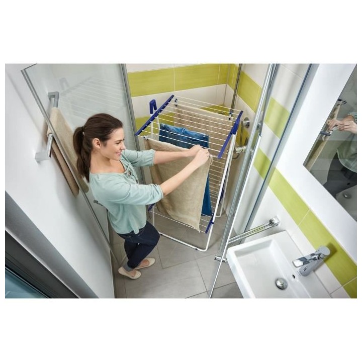 LEIFHEIT 81435 Tour de séchage Pegasus Tower 190, séchoir a linge to