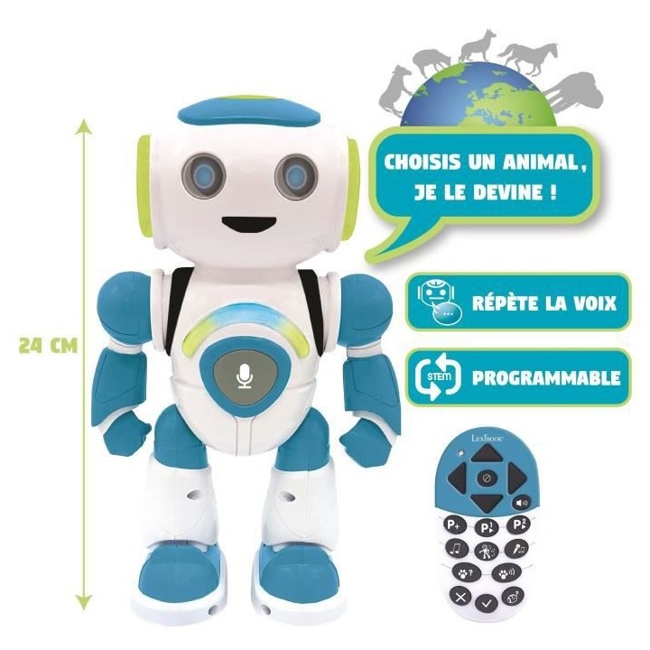 POWERMAN JUNIOR - Mon Robot Intelligent qui lit dans les pensées (Fra