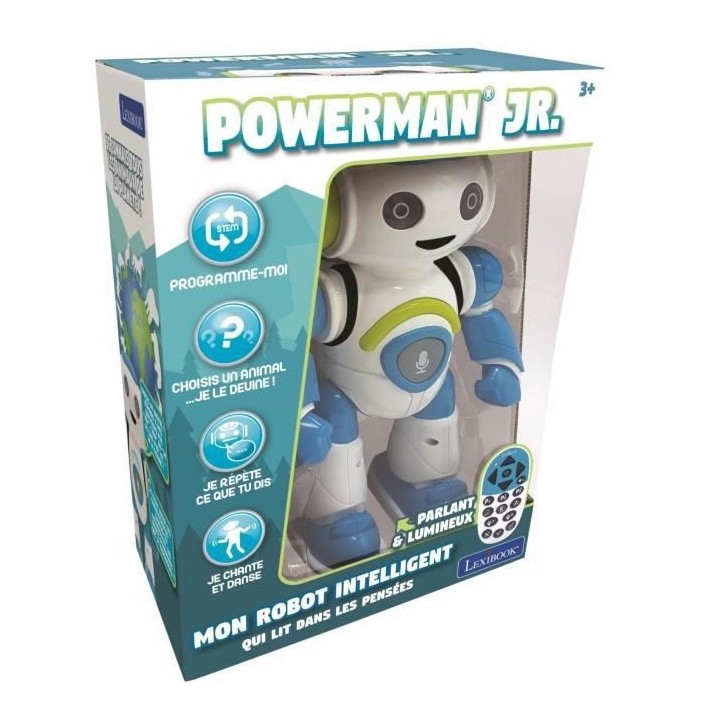 POWERMAN JUNIOR - Mon Robot Intelligent qui lit dans les pensées (Fra