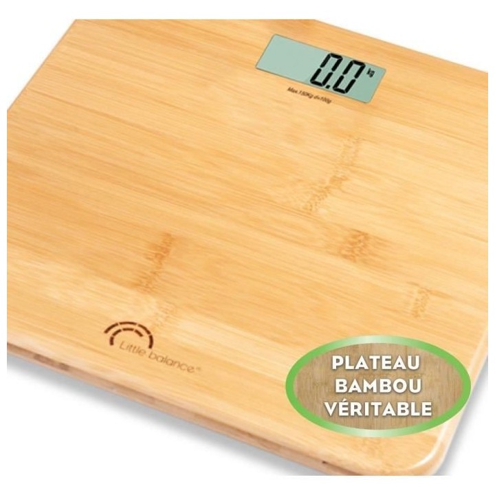 LITTLE BALANCE 8466 My Bambou, Pese-personne, balance électronique, 1