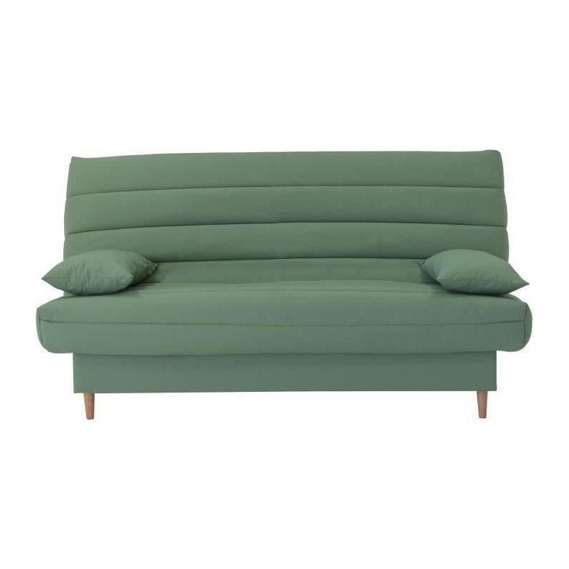 Banquette clic clac 3 places - tissu Green bay - Style contemporain - L 190 x P92 cm - LIV