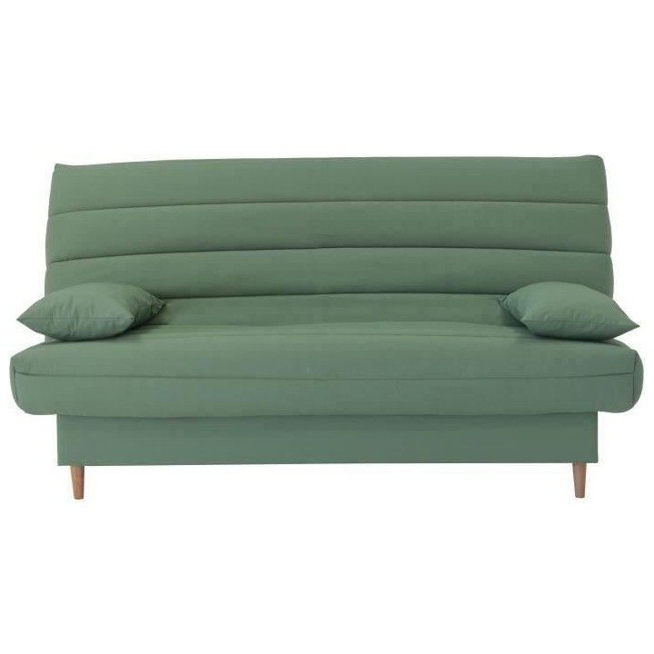 Banquette clic clac 3 places - tissu Green bay - Style contemporain -