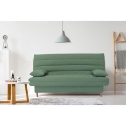 Banquette clic clac 3 places - tissu Green bay - Style contemporain - L 190 x P92 cm - LIV