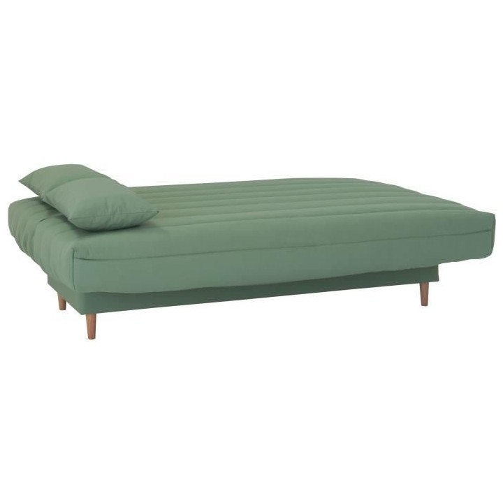Banquette clic clac 3 places - tissu Green bay - Style contemporain -
