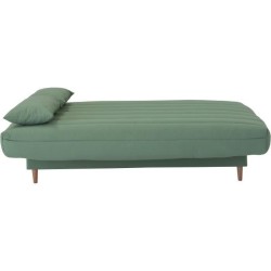 Banquette clic clac 3 places - tissu Green bay - Style contemporain - L 190 x P92 cm - LIV