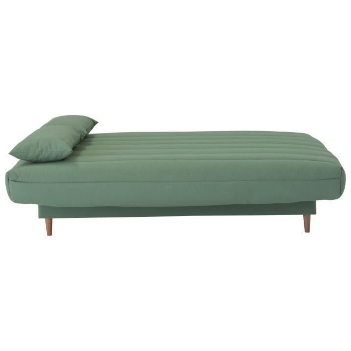 Banquette clic clac 3 places - tissu Green bay - Style contemporain -