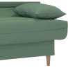 Banquette clic clac 3 places - tissu Green bay - Style contemporain - L 190 x P92 cm - LIV